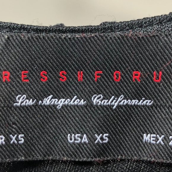 Size XS Dress Forum Long Sleeve Asymmetrical Dress - Picture 7 of 9